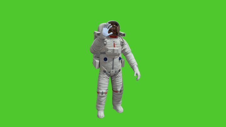 astronaut 3D Model