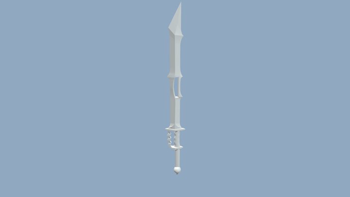 13sword FBX_nowrapno UV (Vertical) 3D Model