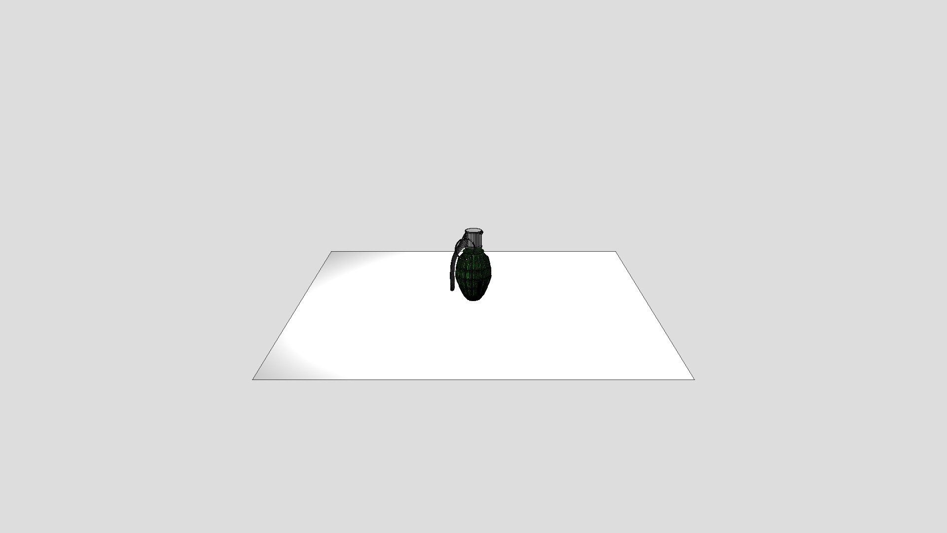 Low poly Grenade