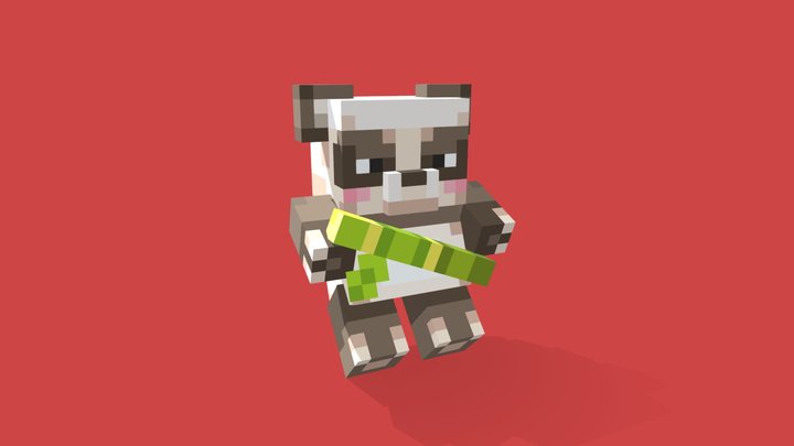 Panda Cosmetics 3D Model