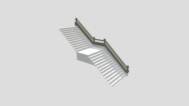 Escaleras GRP 3D Model