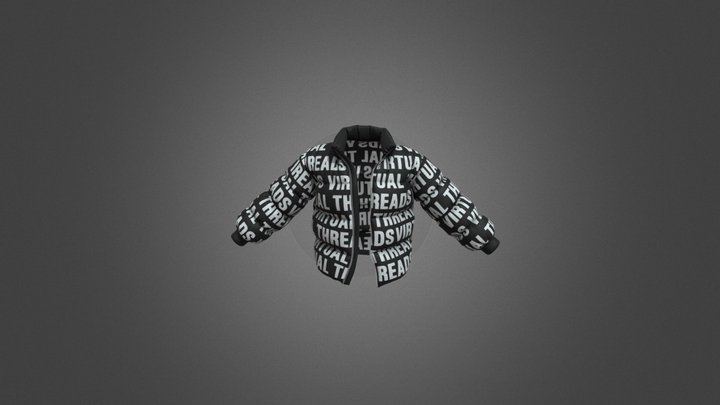 Puff Jacket 3D Model