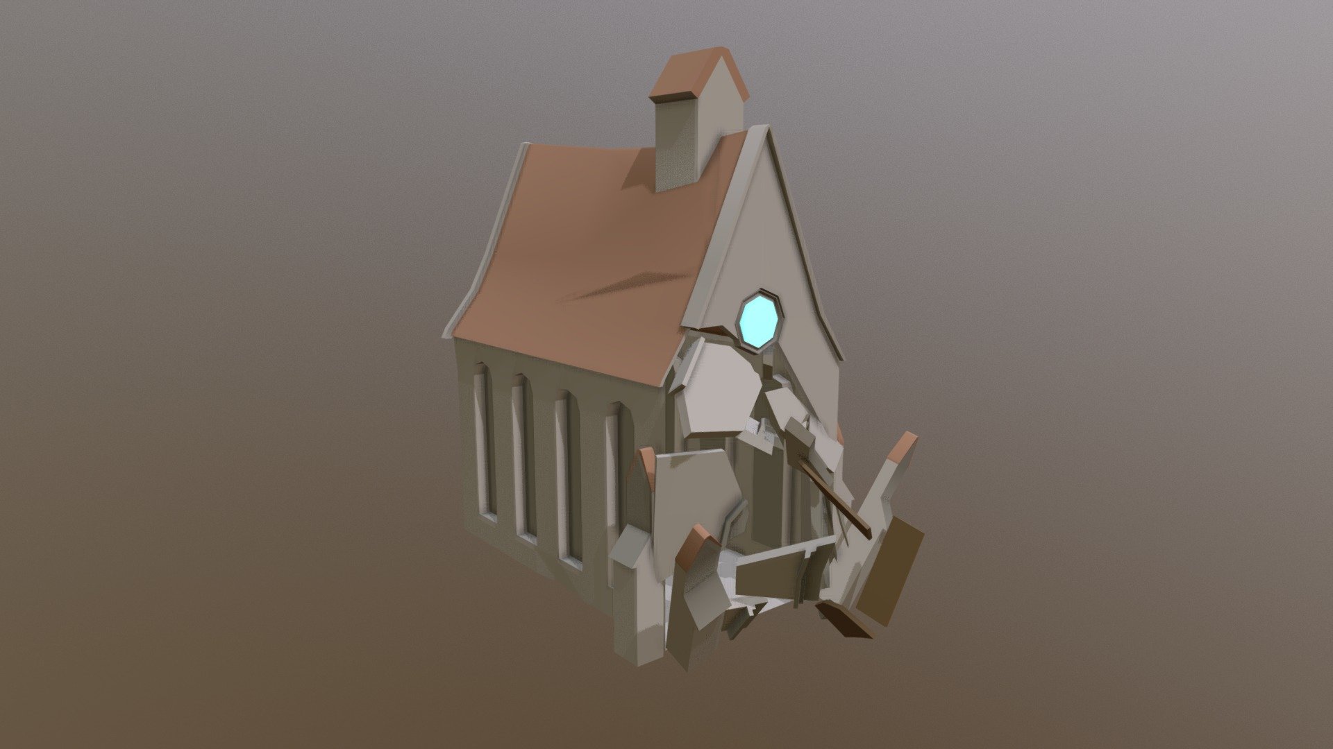 Chapel broken
