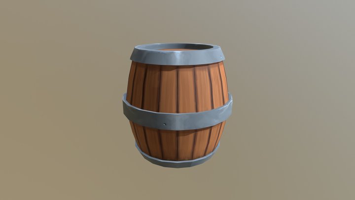 Barrel 3D Model