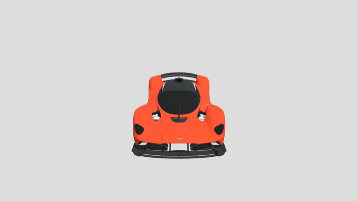Aston Martin Valkyrie 3D Model