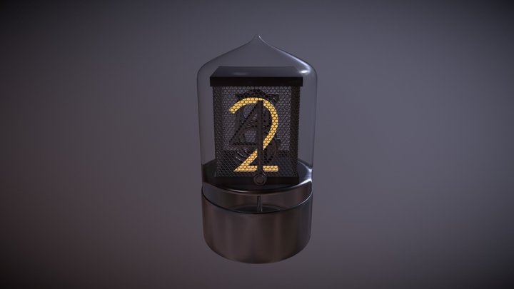 Nixi Clock 3D Model