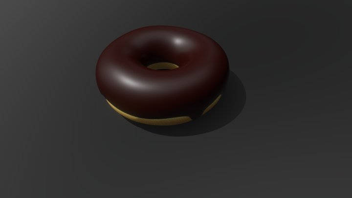 Donut 3D Model