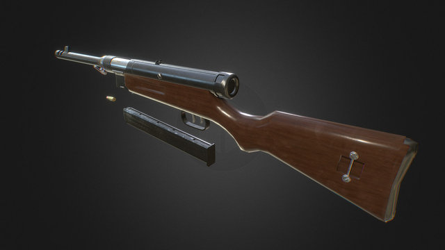 Beretta 38/44 3D Model