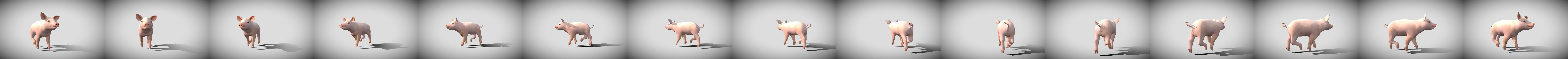 Piglet 3D Model
