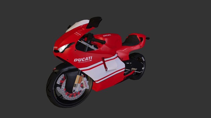 Ducati Desmosedici RR 3D Model
