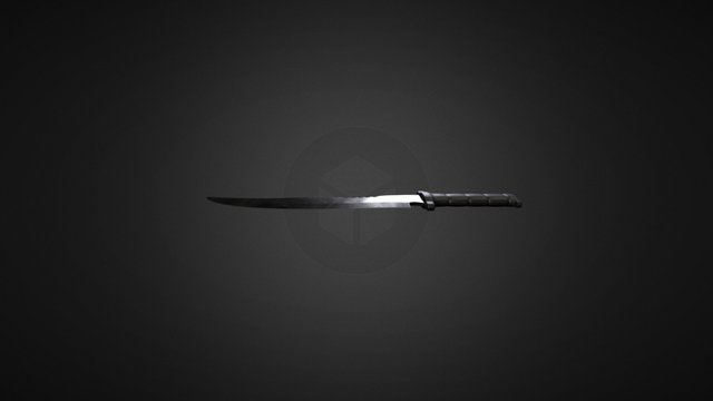 High Poly Blade 3D Model