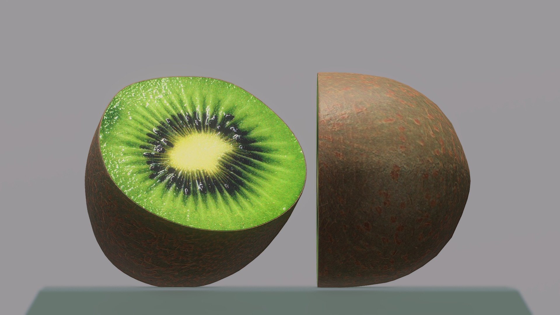 Kiwi — Sketchfab embed 3D viewer