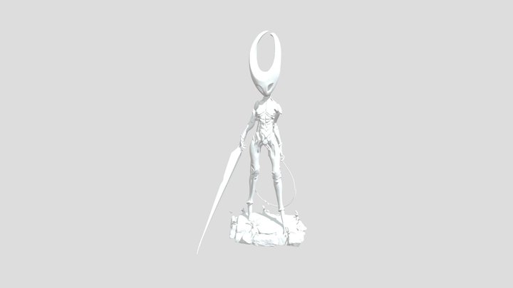 Warrior of Shadows 3D Model