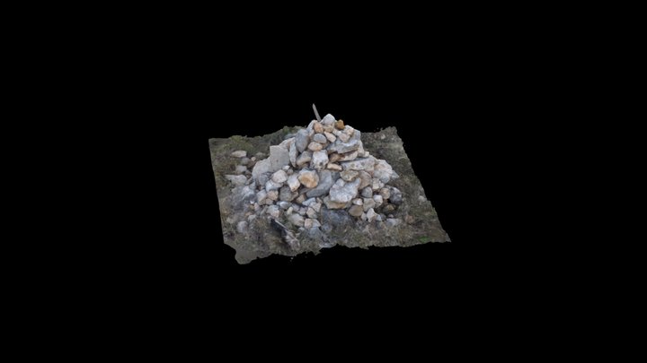 Monticule Sainte-Victoire 3D Model