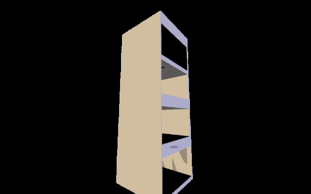 memory tower_v1.3ds 3D Model
