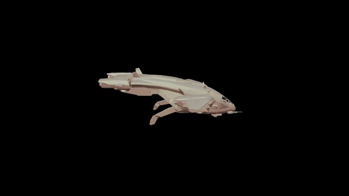 Halo Infinte Pelican 3D Model