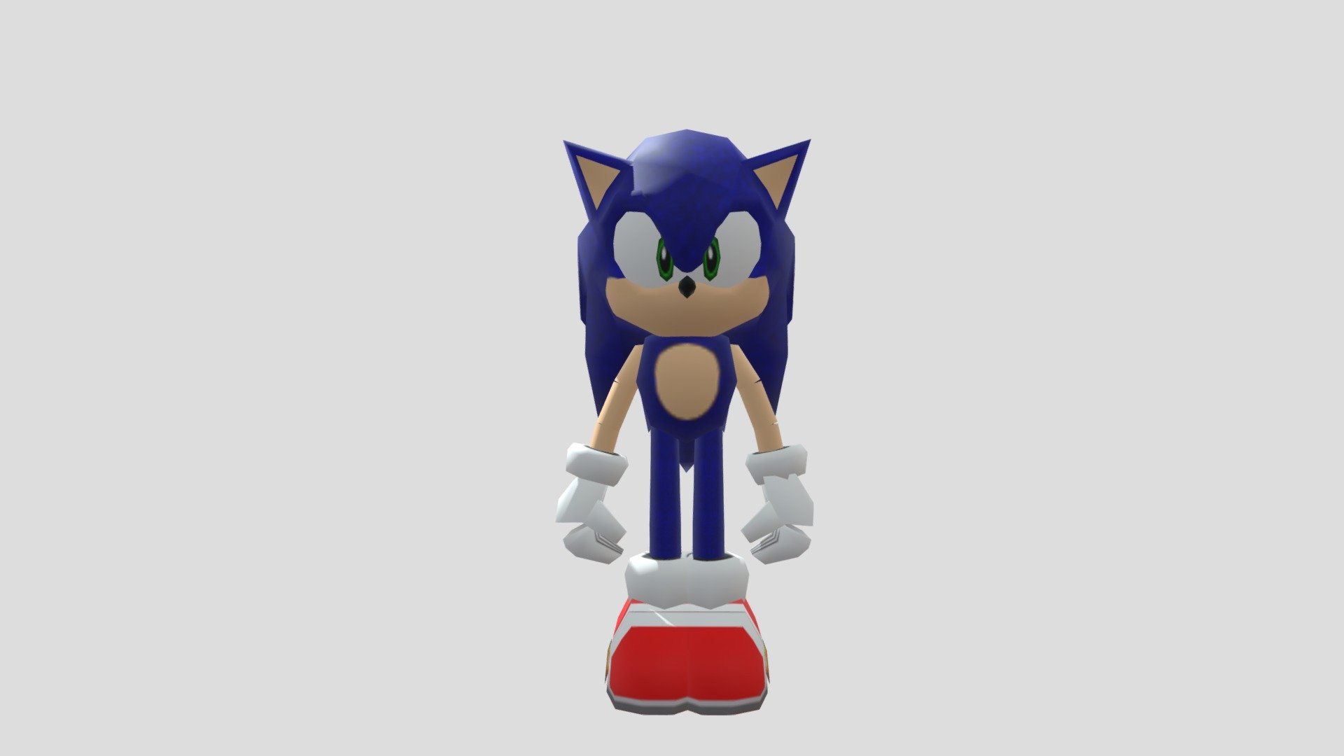 Sonic Sonic Adventure Dreamcast Download Free 3d Model By Sonic The