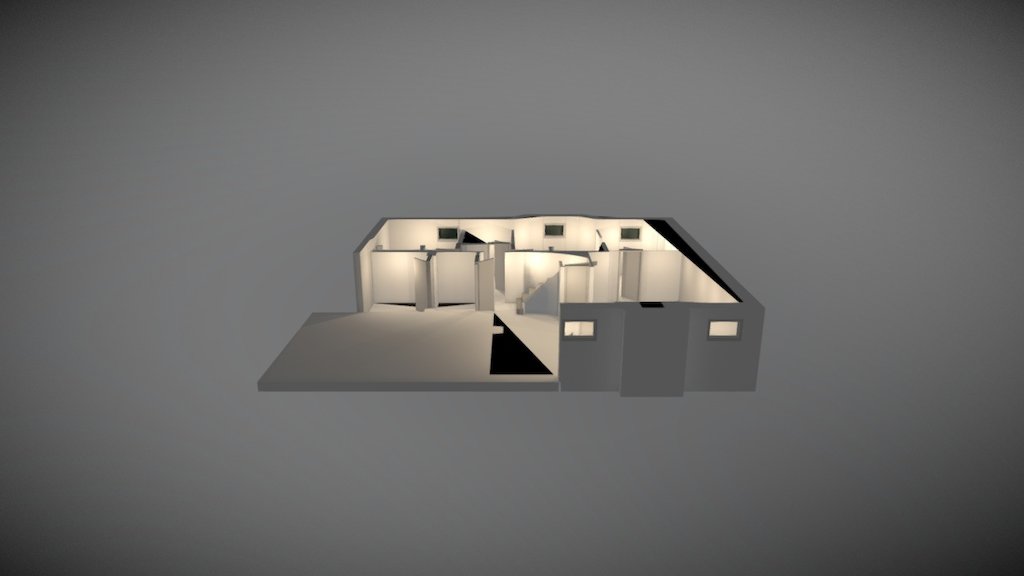 lighting bake test bsmt4 - 3D model by Craig.Riddock [834ac2a] - Sketchfab
