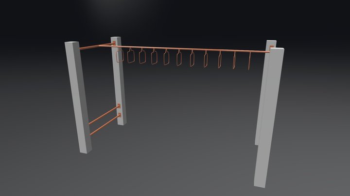 Monkey Bar 3D Model