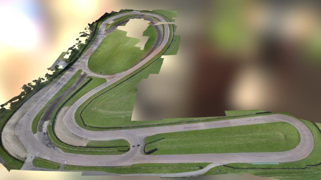 Lydden Hill overview 3D Model
