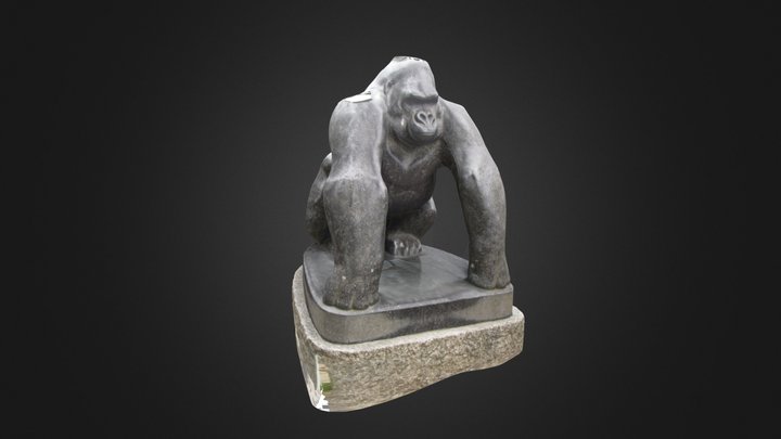 Gorilla 3D Model