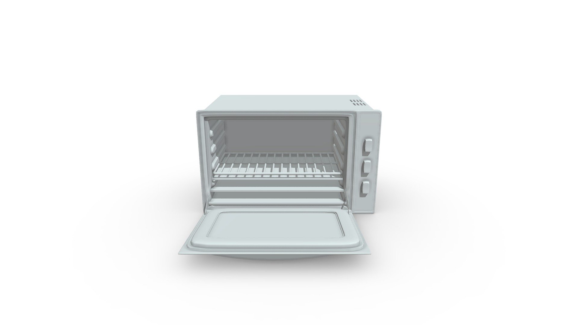 HORNO ASF 60-36 ELEC 120V INOX ABIERTO