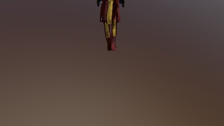 Asset pack-Bandit Heavy(Mixamo Animations) 3D Model