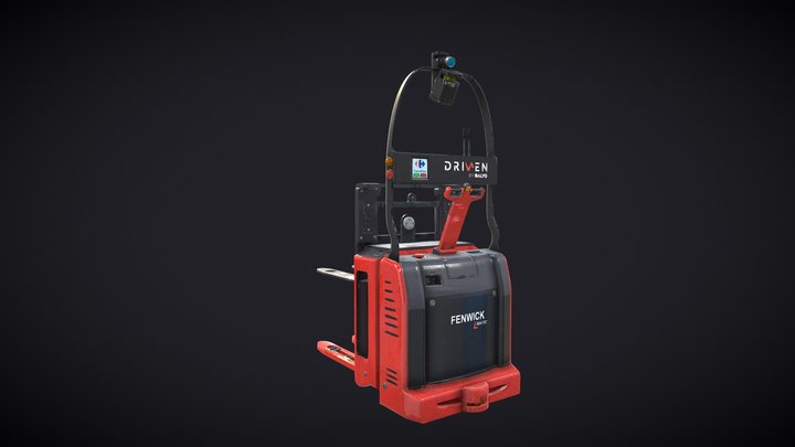 Agv Machine 3D Model