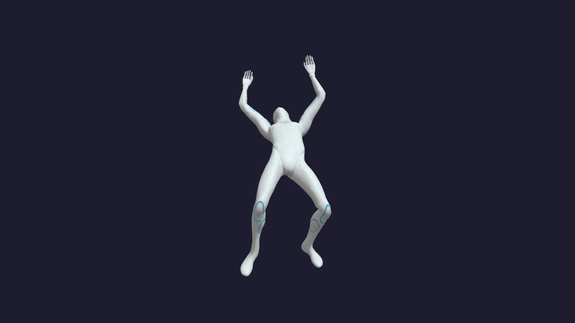 Back suicide — Sketchfab embed 3D viewer