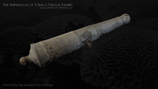 17th c. Dutch Cannon 3D Model