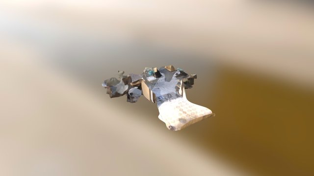 My small office 3D Model