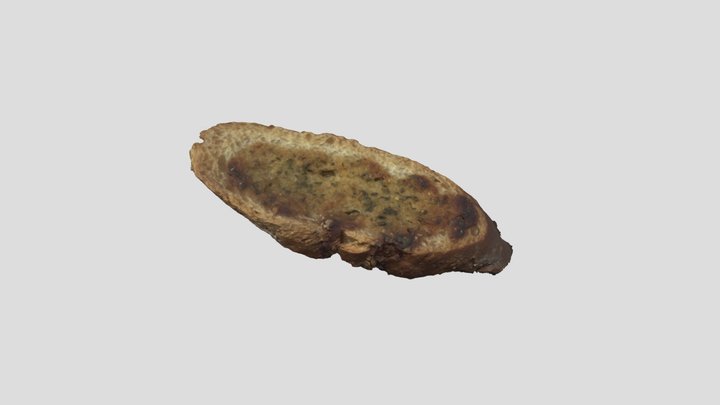 Garlic bread 3D Model
