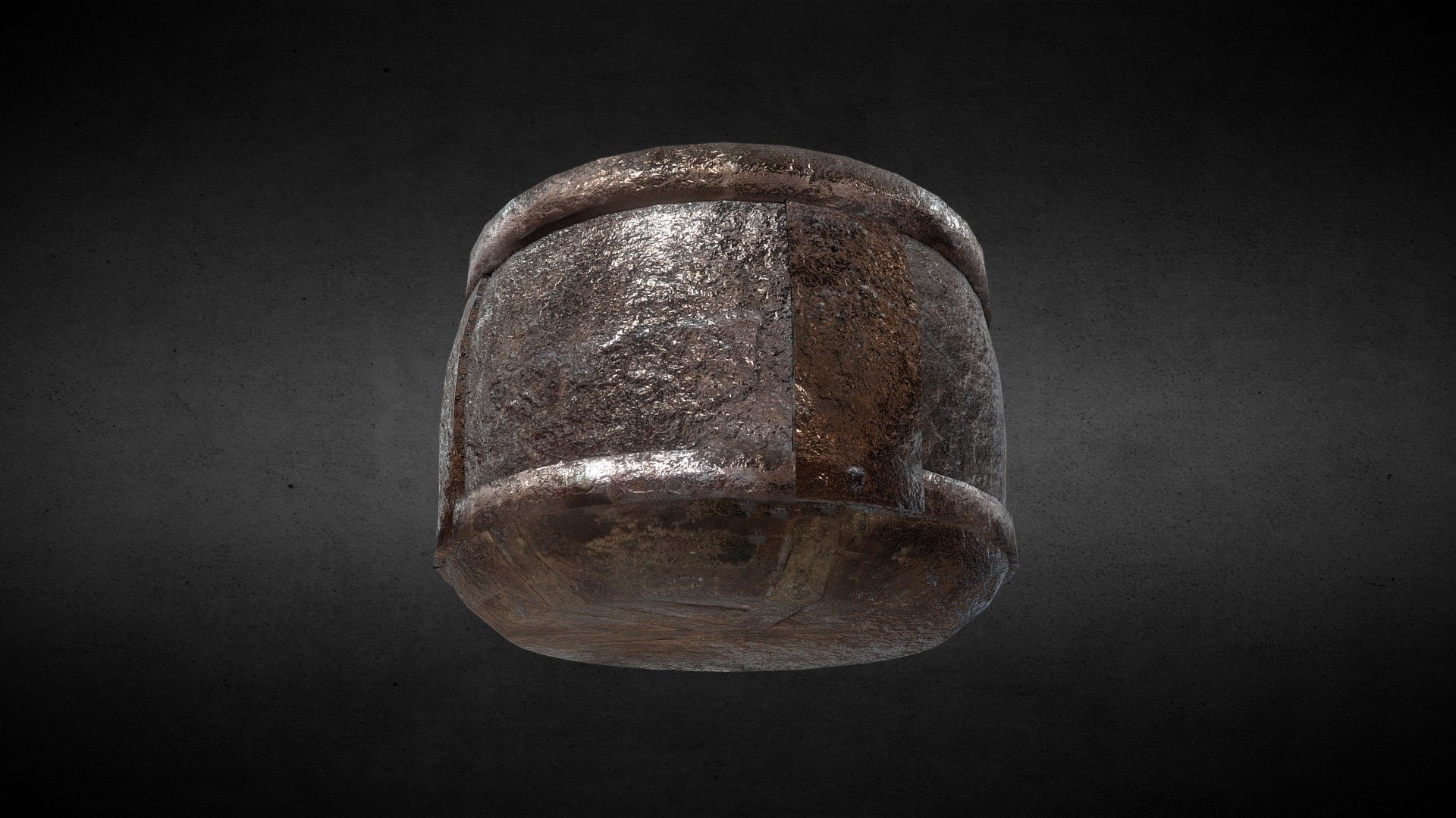 Free old metal Pot