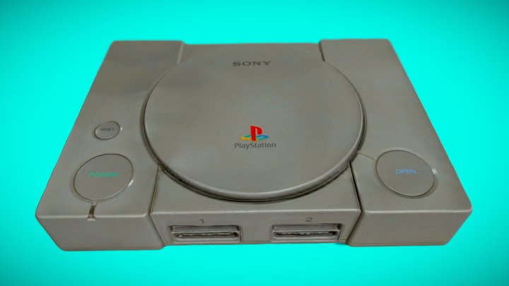 ArtStation - PlayStation 1 model