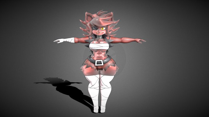 Foxy_fnia 3D Model
