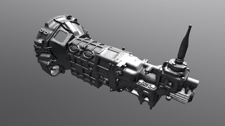 RX8 5 speed gearbox 3D Model