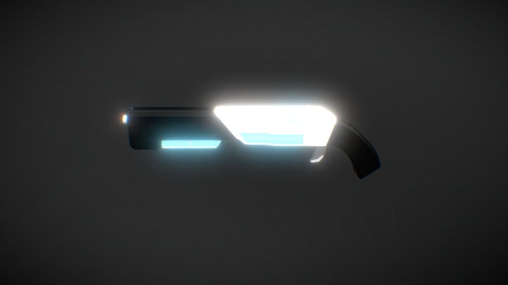 Karlson Shot Gun Lowpoly 3D Model