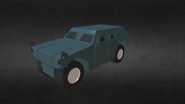 Military vehicle 3D Model