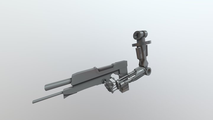 T-800 Arm 3D Model