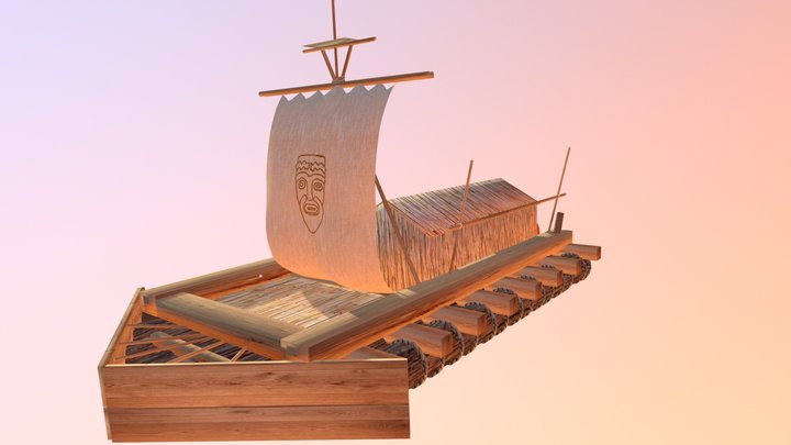 Kon-tiki 3D Model