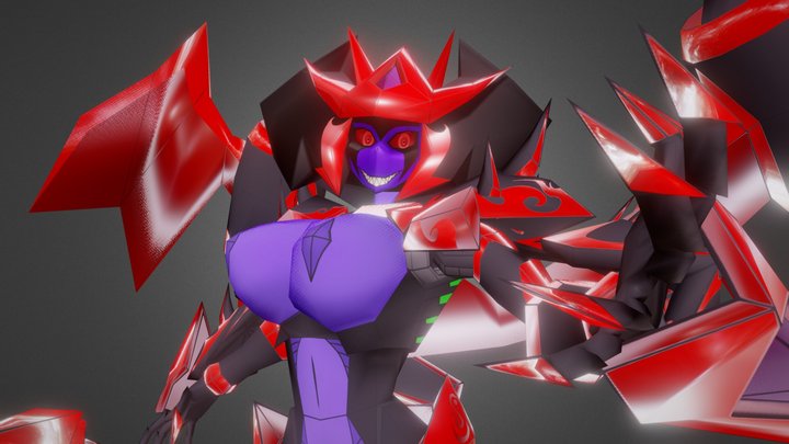 Blood Queen 3D Model