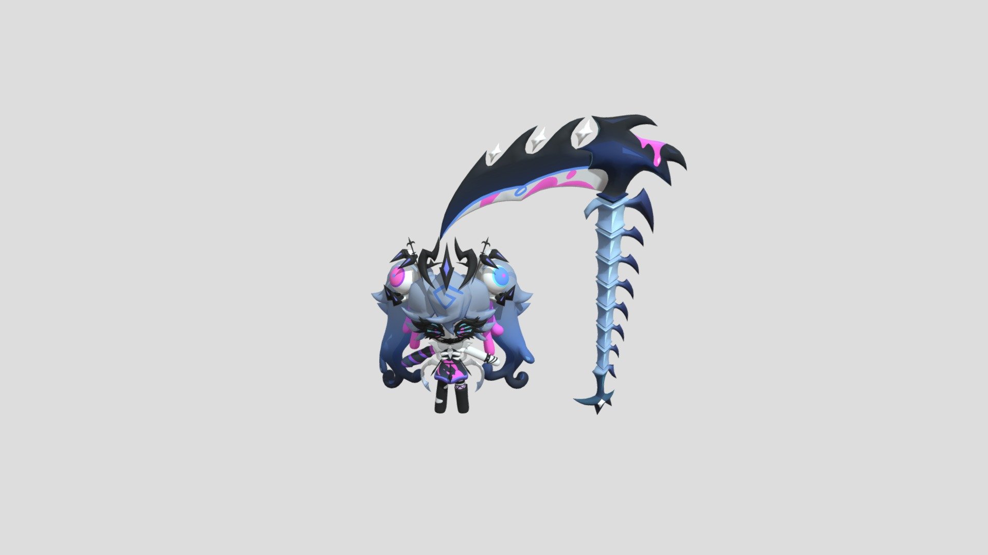 Melanchream Cookie 3 Star form — Sketchfab embed 3D viewer