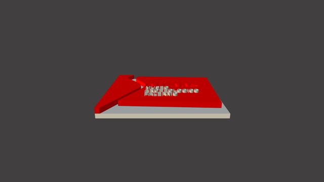 Logo Museo Antonino Salinas 3D Model