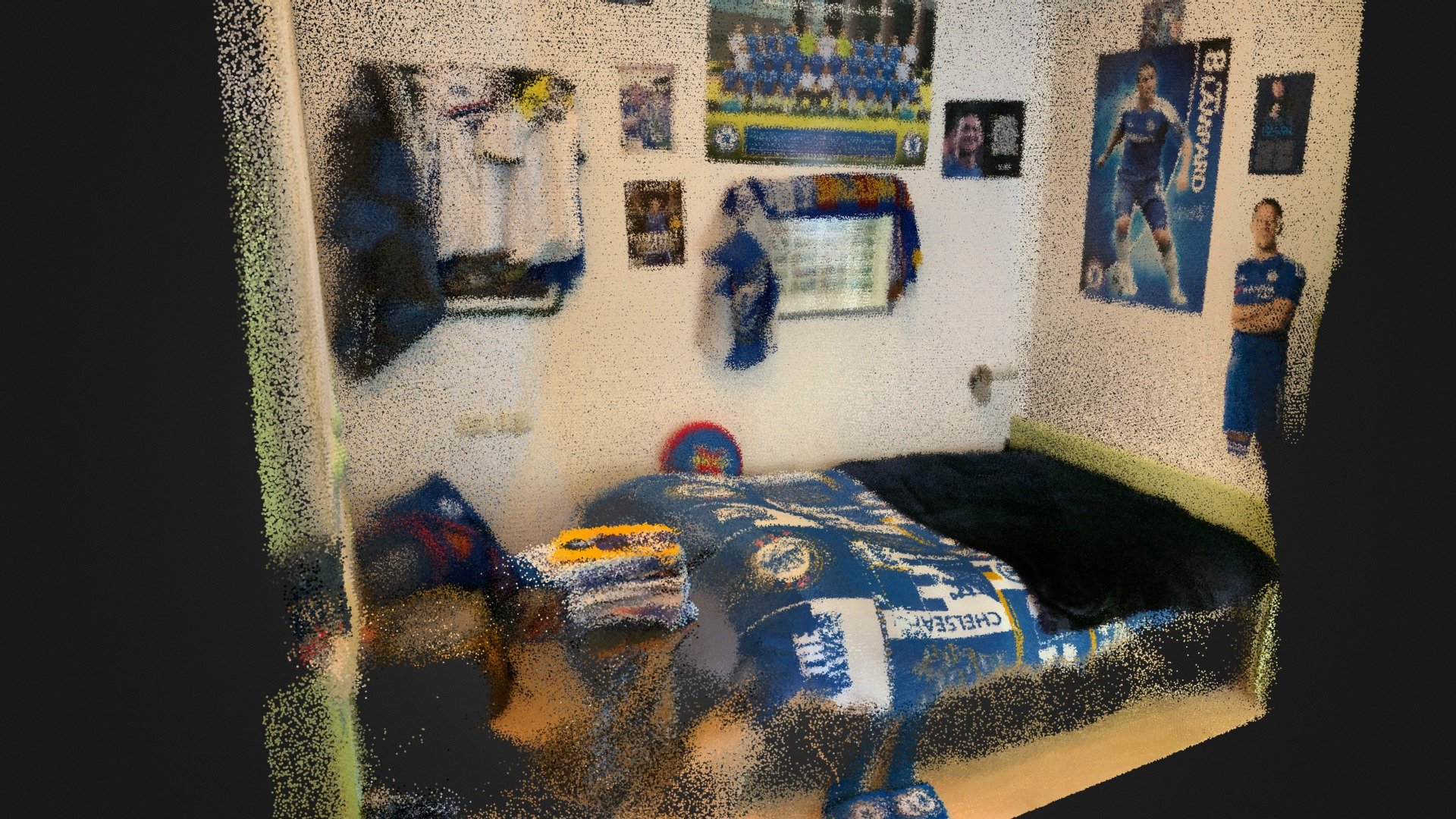Boy's Bedroom LIDAR scan