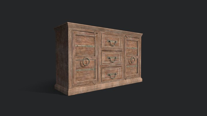 Commode 3D Model