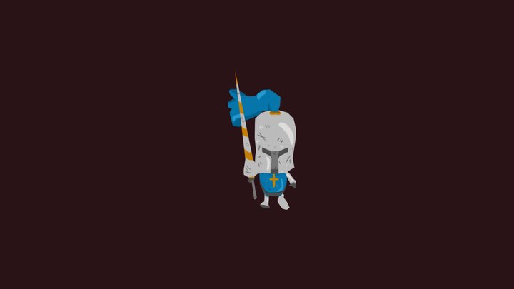 Enemy knight One 3D Model