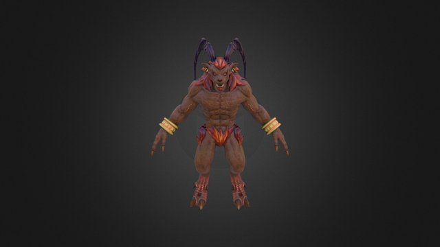 Ifrit 3D Model