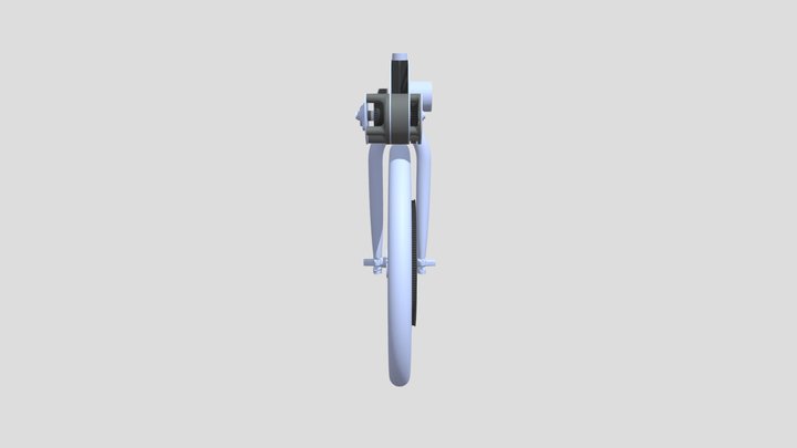 Original Unicycle 3D Model