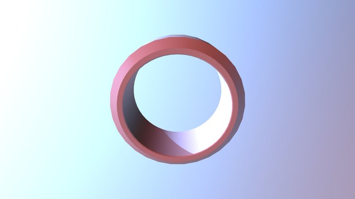 Minimal Ring 3D Model