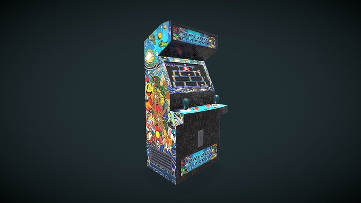Arcade Machine - Retro Gaming Fun(Downloadable) 3D Model